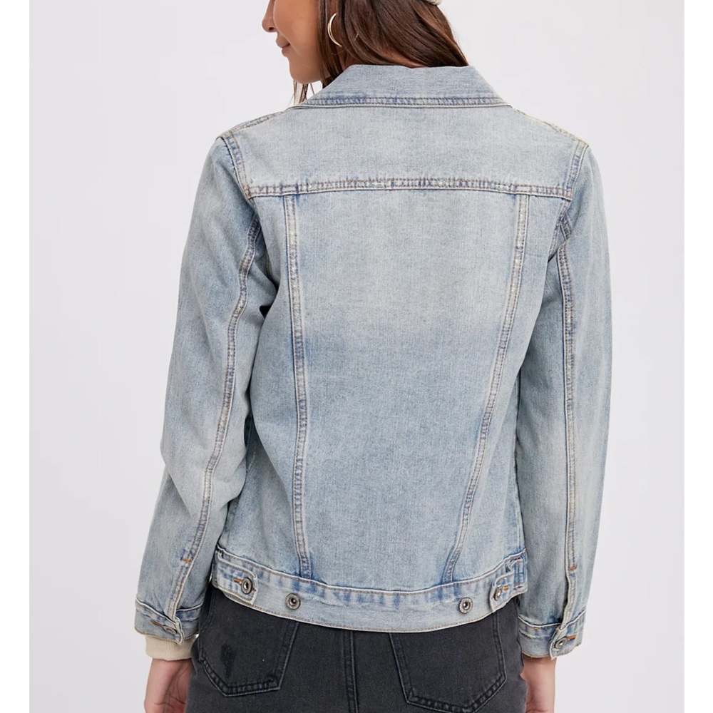 Light Blue Denim Jacket from Vici - Picture 5 of 12